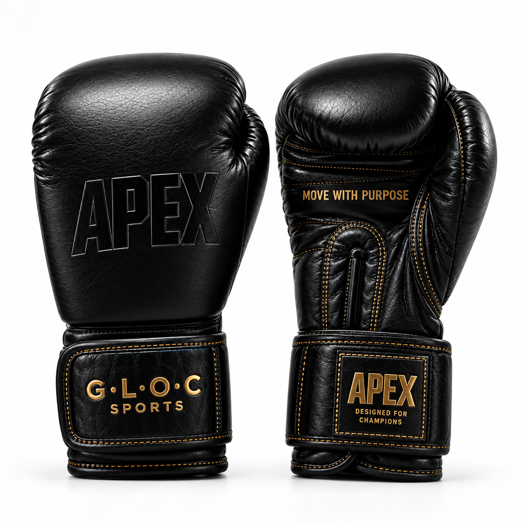 G-LOC APEX™ BUFFALO LEATHER BOXING GLOVES