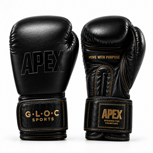 G-LOC APEX™ BUFFALO LEATHER BOXING GLOVES
