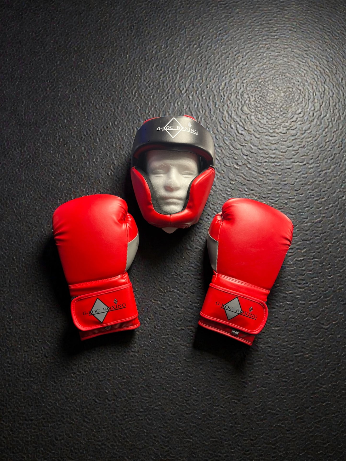 G-LOC Boxing Gloves & Headgear Bundle | Complete Sparring Training Set for Boxing & MMA