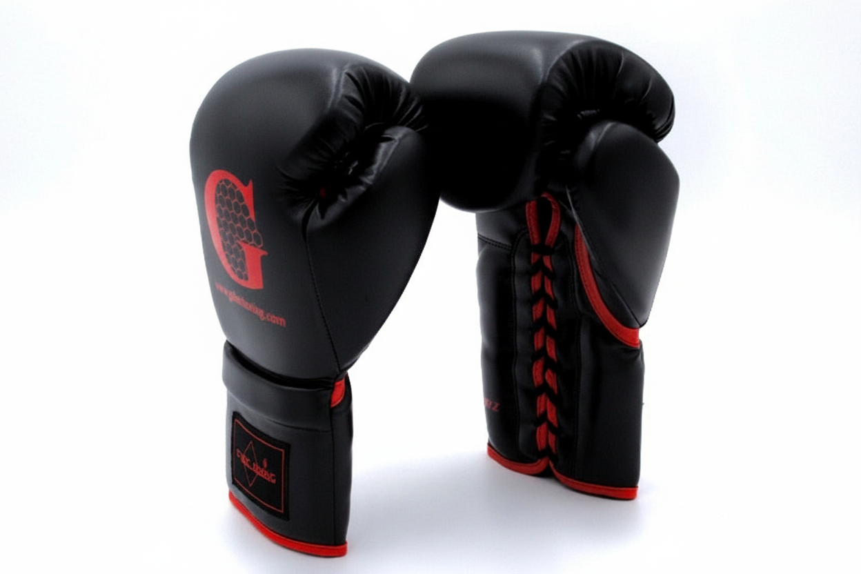 G-LOC Boxing Gloves | Pro Lace-Up Training & Sparring Gloves