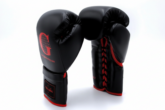 G-LOC Boxing Gloves | Pro Lace-Up Training & Sparring Gloves