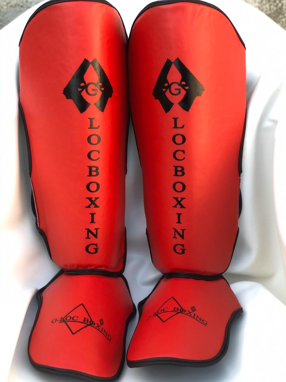RED TOKAIDO SHIN GUARDS - GKR Karate